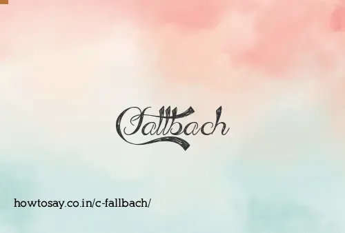C Fallbach