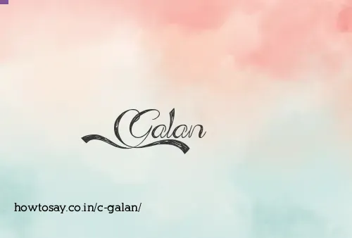 C Galan