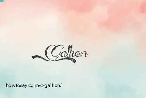 C Gallion