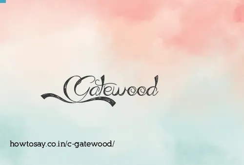 C Gatewood