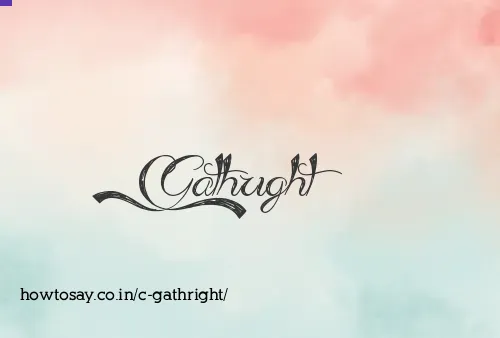 C Gathright