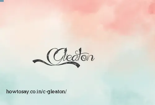 C Gleaton
