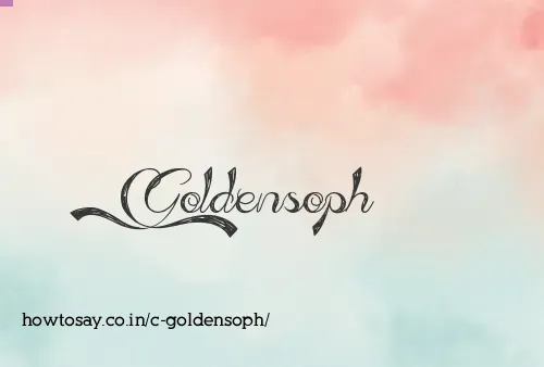 C Goldensoph
