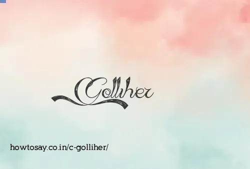 C Golliher