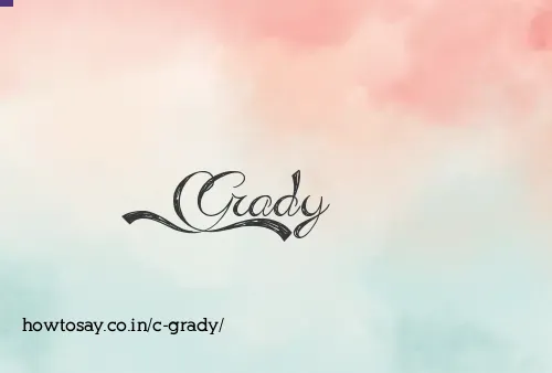 C Grady