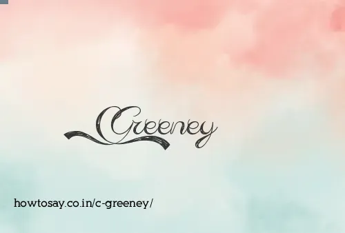 C Greeney