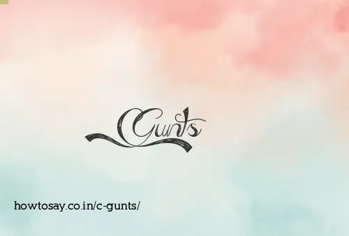 C Gunts