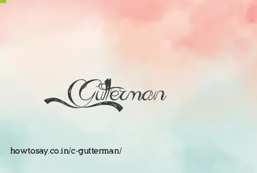 C Gutterman