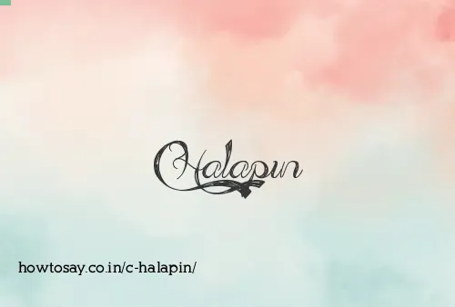 C Halapin