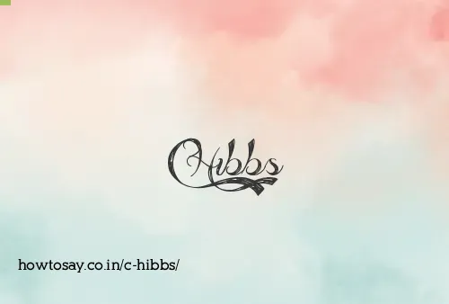C Hibbs