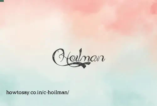 C Hoilman