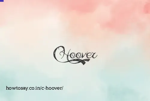C Hoover