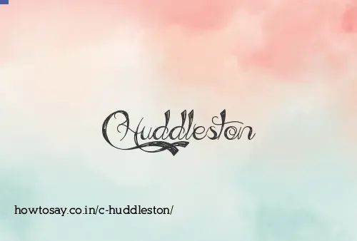 C Huddleston