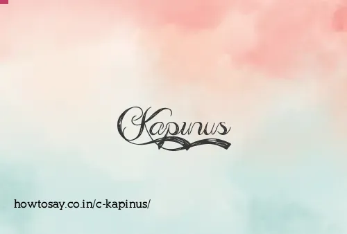 C Kapinus