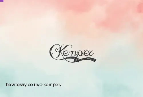 C Kemper