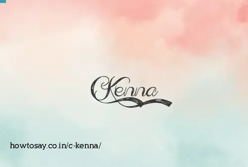C Kenna