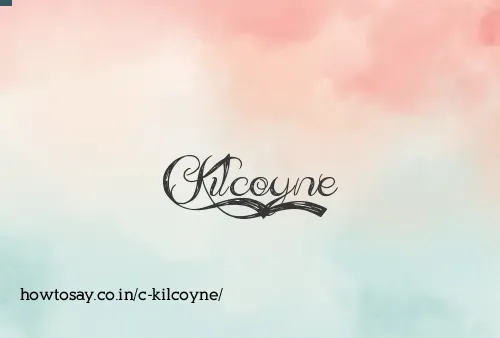 C Kilcoyne