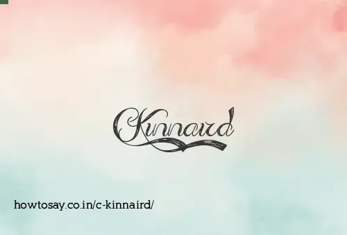 C Kinnaird