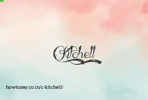 C Kitchell