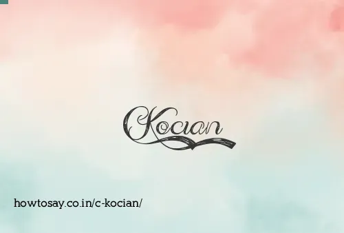 C Kocian