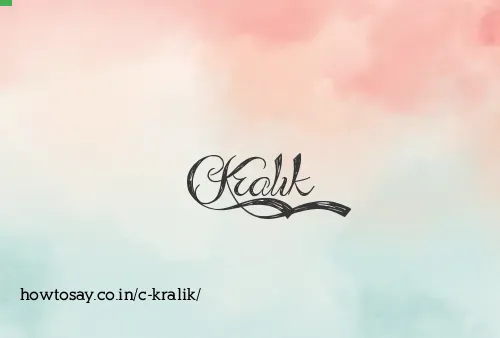 C Kralik
