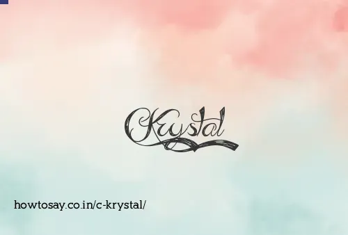 C Krystal