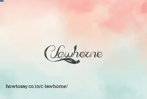 C Lawhorne