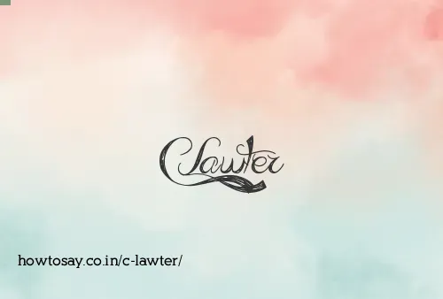 C Lawter