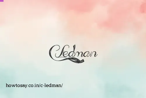 C Ledman