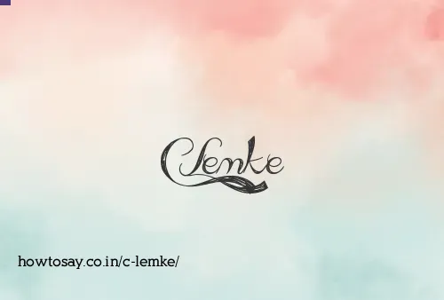 C Lemke