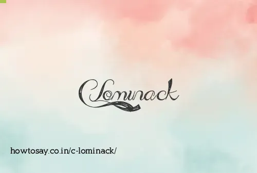 C Lominack