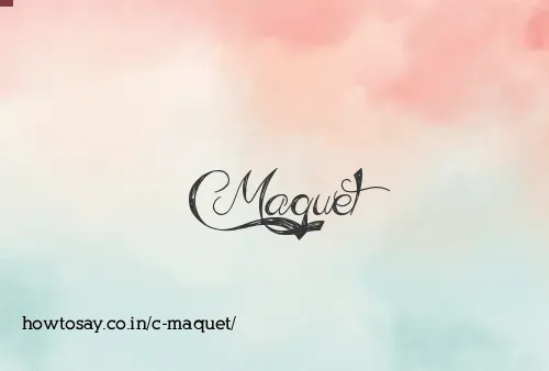 C Maquet