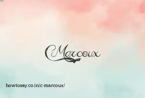 C Marcoux