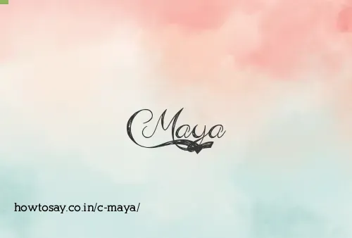 C Maya