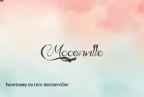 C Mcconville