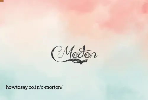 C Morton