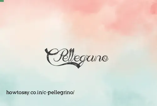 C Pellegrino