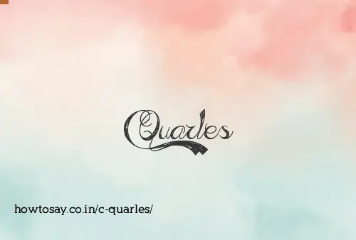 C Quarles