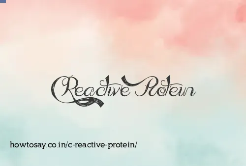 C Reactive Protein