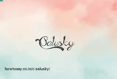 C Salusky