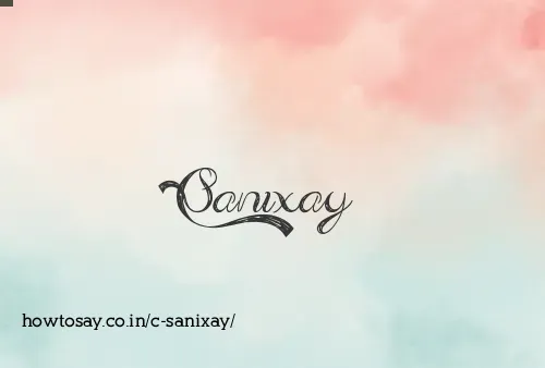 C Sanixay
