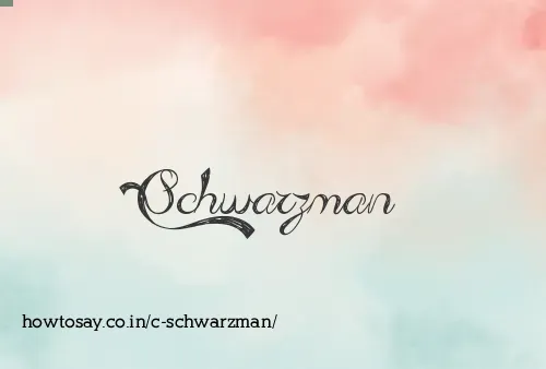 C Schwarzman