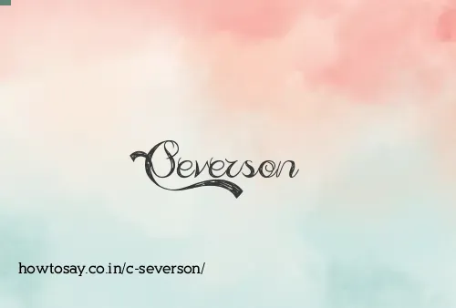 C Severson