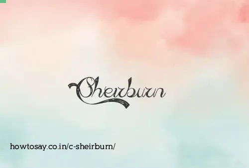 C Sheirburn