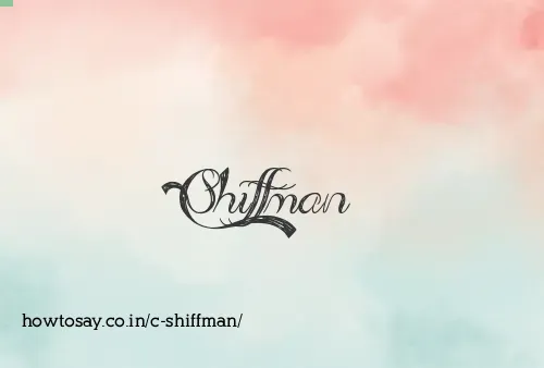 C Shiffman