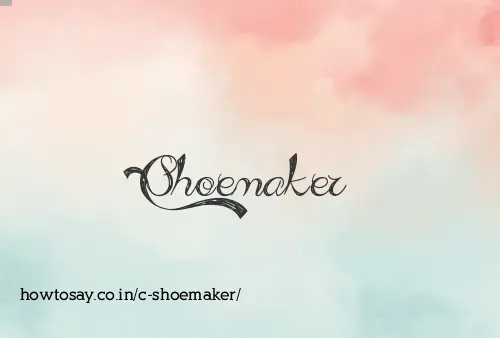 C Shoemaker