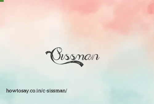 C Sissman