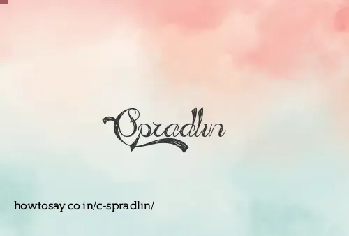 C Spradlin