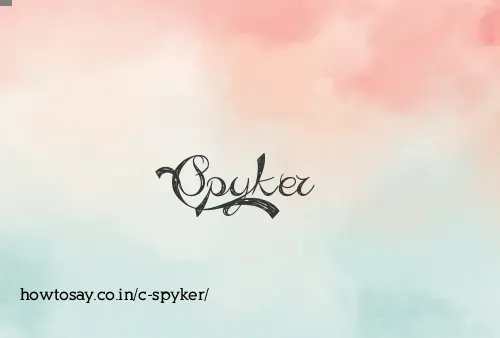 C Spyker