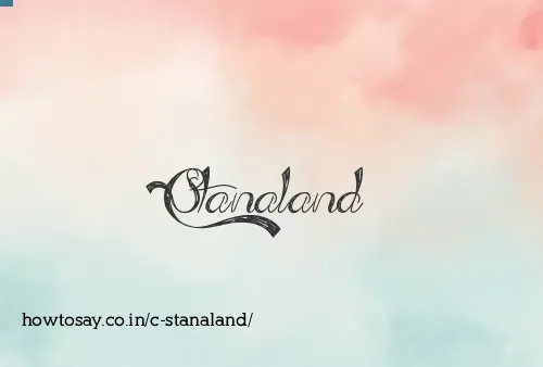 C Stanaland